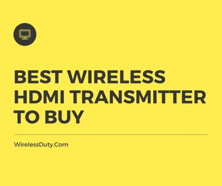 Best Wireless HDMI Transmitter And Receiver Kit